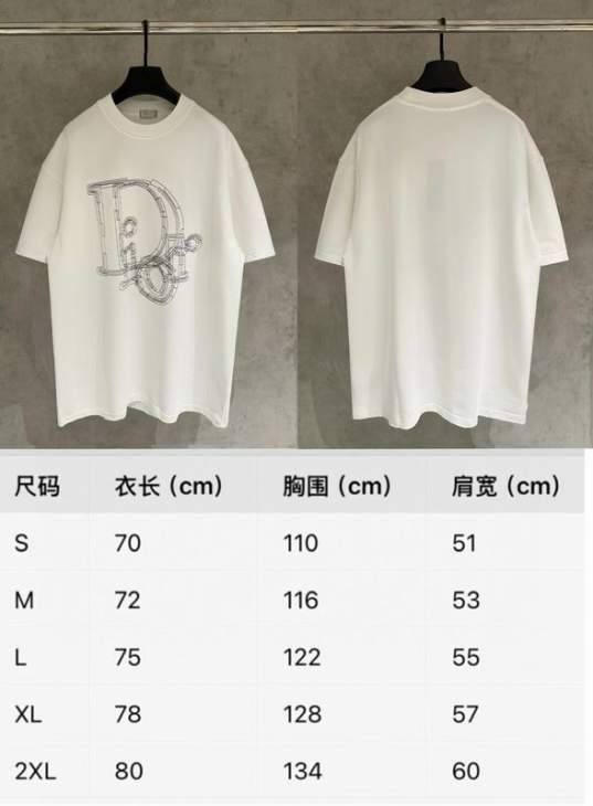 Dior T Shirts Short _SKUDiorS-2XLxetr27615909